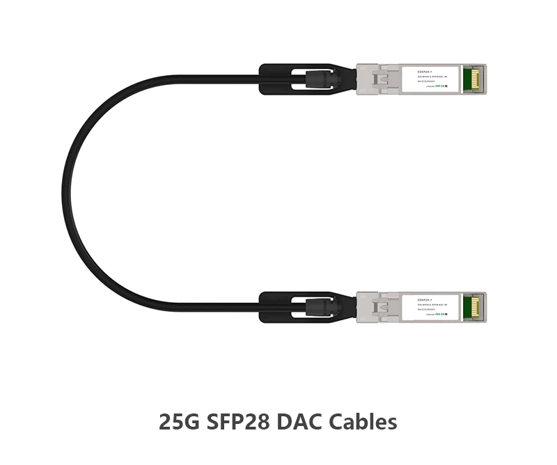 25G SFP28 DAC Cables 25G SFP28 DAC Cables