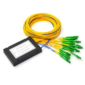 2x16 Fiber Optic PLC Splitter ABS Module 2. 0 mm avec connecteur SC \/ APC