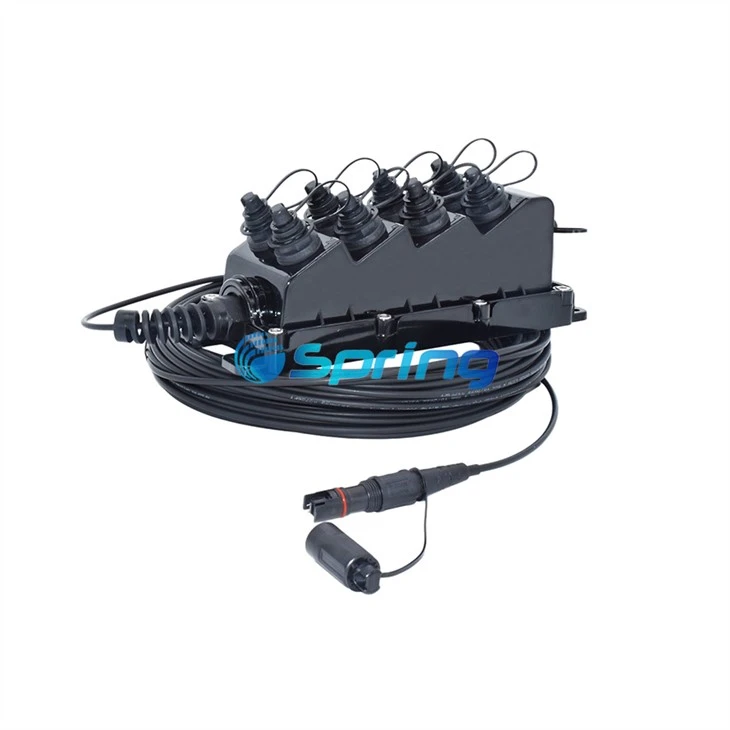 Multiport Service Terminal (MST) Box With Toneable MPO Pigtail