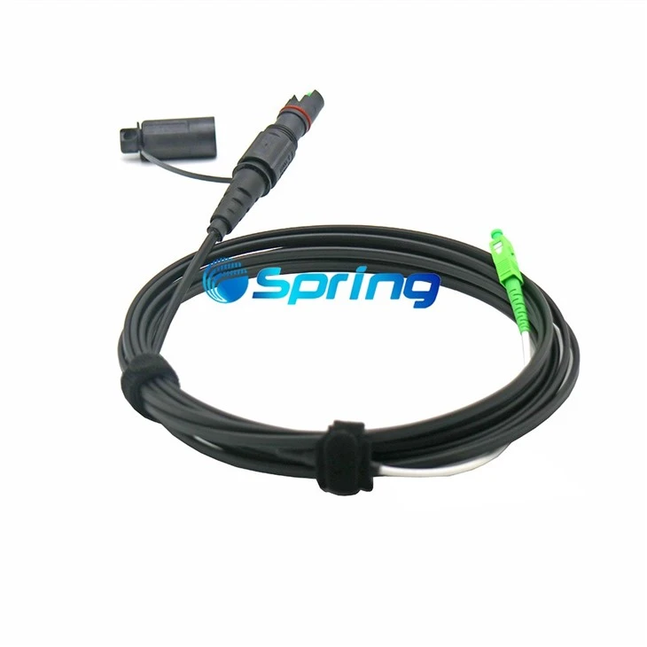 Pre-connectorized Hardend SST Flat Dielectric Drop Cable Assemblies