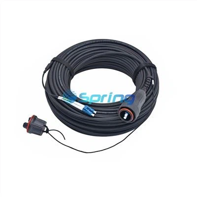 Câble de brassage fibre FTTA Fullaxs-LC Duplex personnalisé