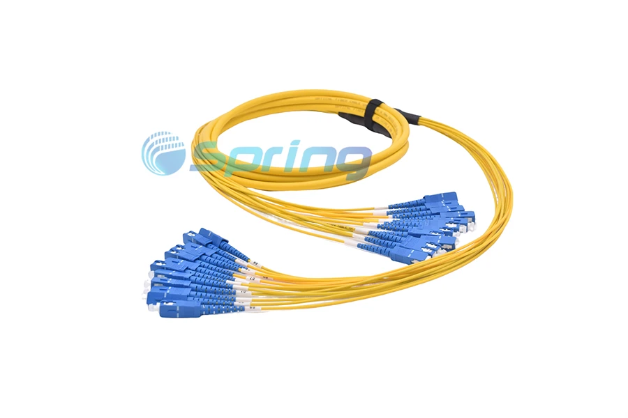 12 Core Fiber Optical Breakout Patch Cables
