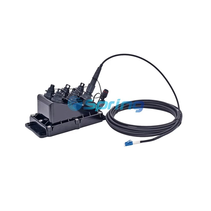 6 Core Fiber Multiport Terminals With OptiTap DLC Drop Cables