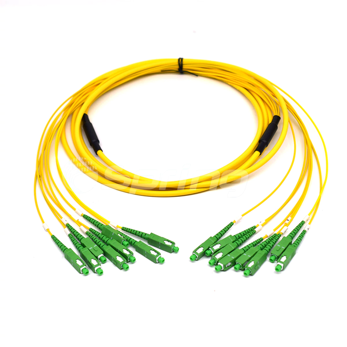 8-core Multi-fiber Breakout Cable Assemblies Factory Terminated
